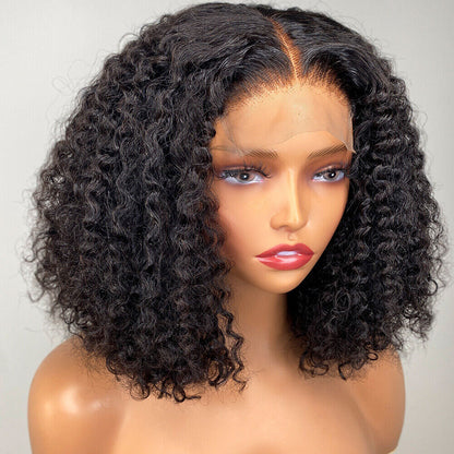 4x4 Curly Lace Closure Wig